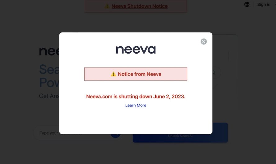 Поисковик без рекламы Neeva прекращает свою работу